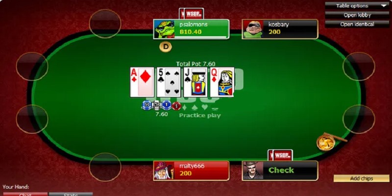 Poker (Xì tố) là game bài đổi thưởng “cháy hàng” tại 23win